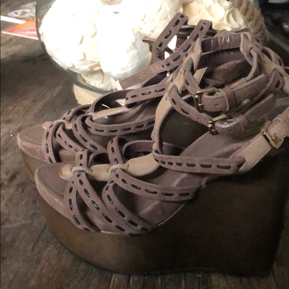 Christian Dior Wedges SIZE 38 - Picture 4 of 8